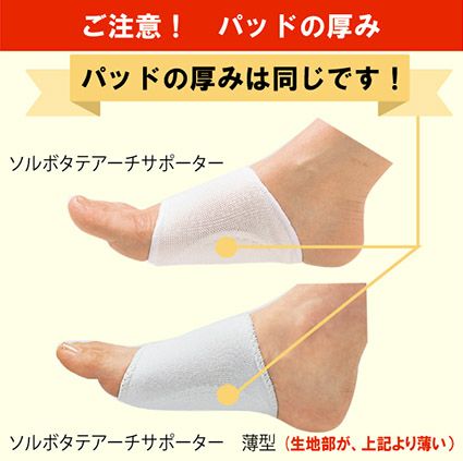 ソルボタテアーチサポーター