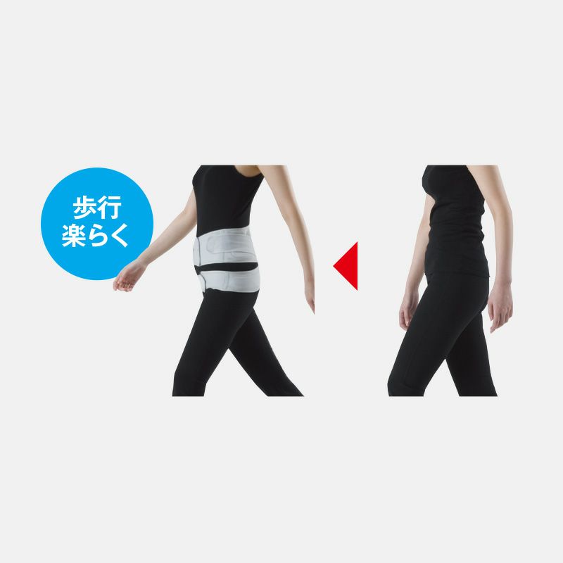ソルボ中殿筋＋腰ガード メッシュ薄型