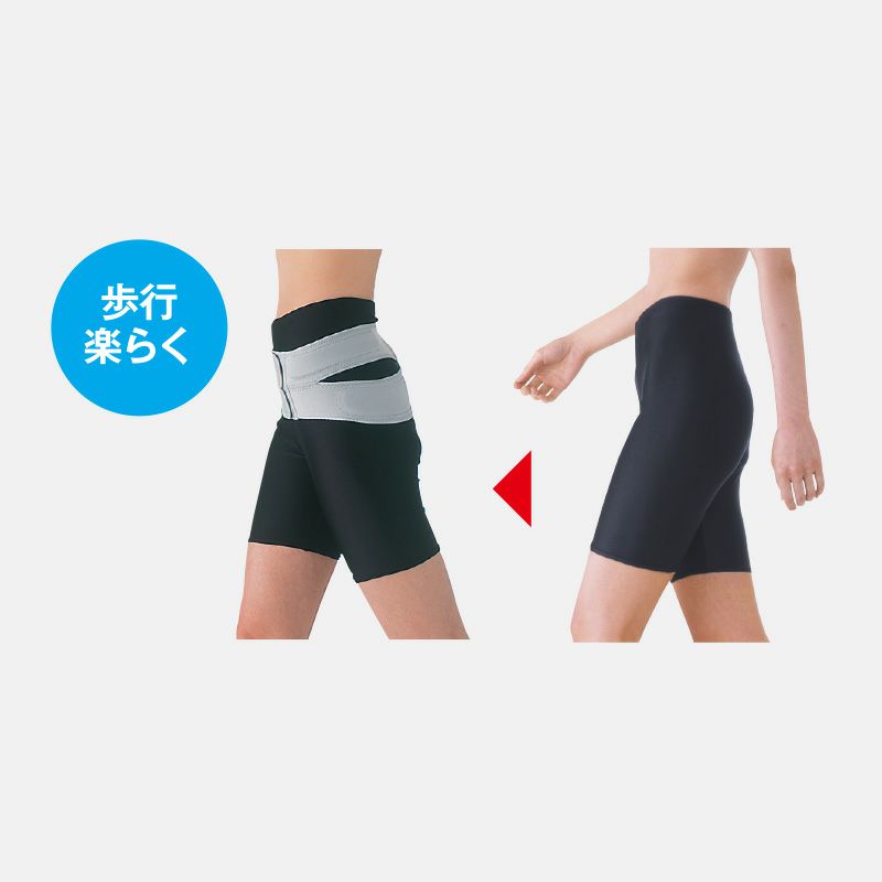 ソルボ中殿筋サポーター メッシュ薄型