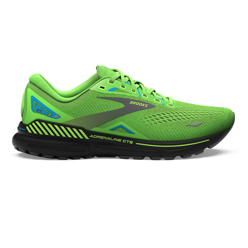 BROOKS アドレナリンGTS23　グリーン［MEN］