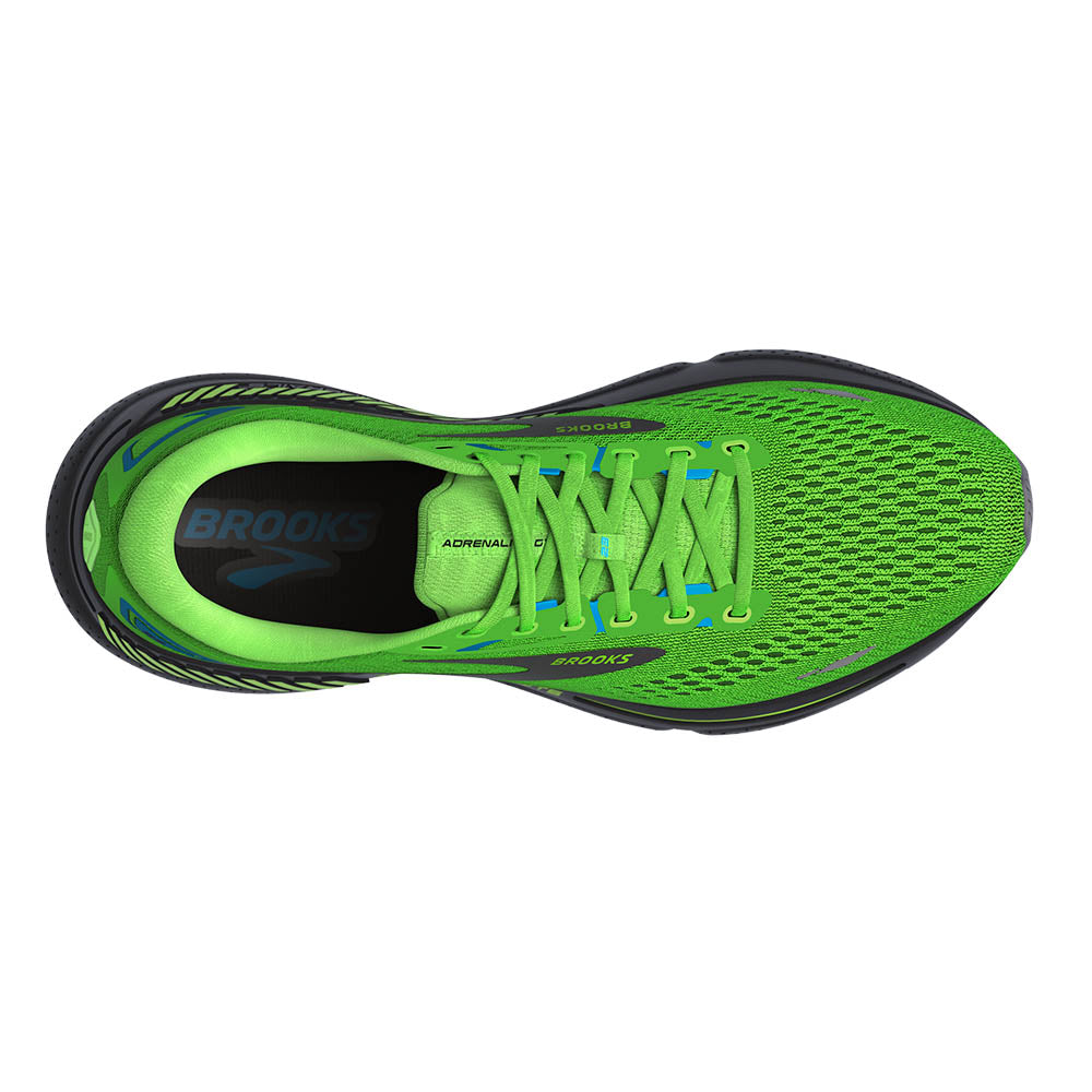 BROOKS アドレナリンGTS23　グリーン［MEN］