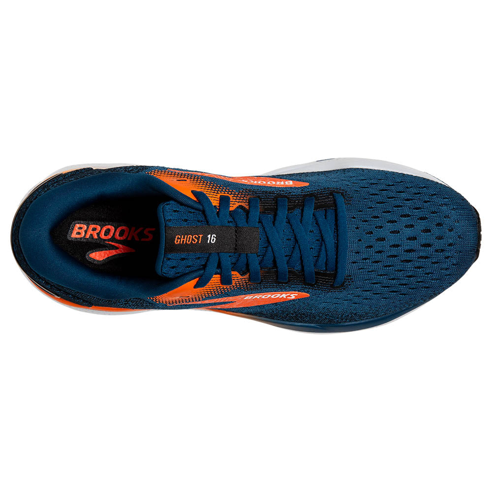 BROOKS ゴースト16　ネイビー/レッド［MEN］