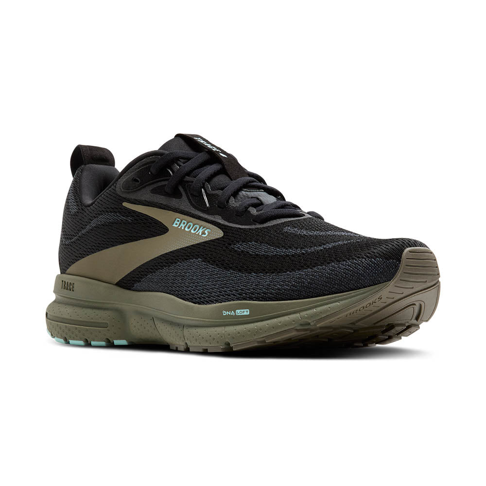 BROOKS トレース4　ブラック［MEN］
