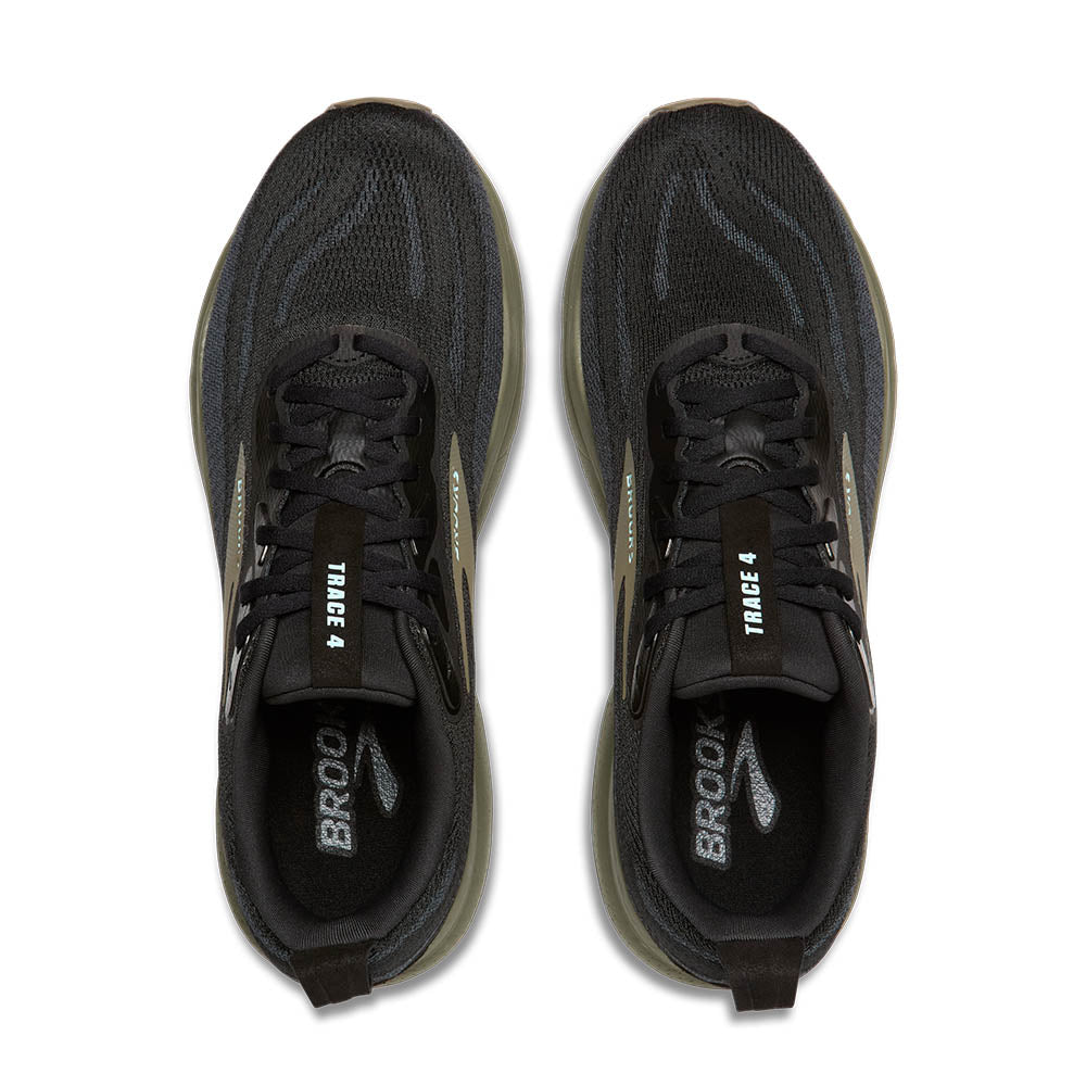 BROOKS トレース4　ブラック［MEN］