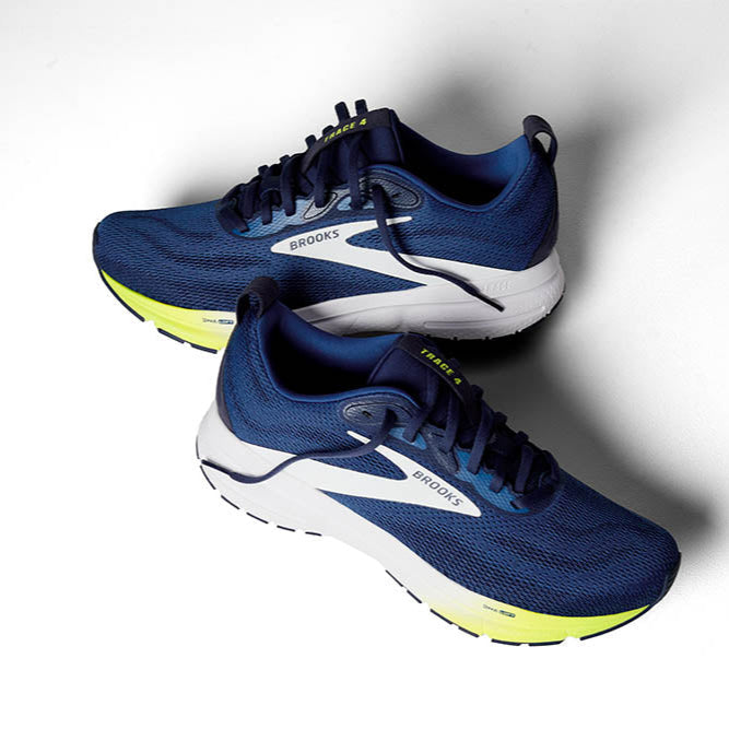 BROOKS トレース4　ネイビー［MEN］