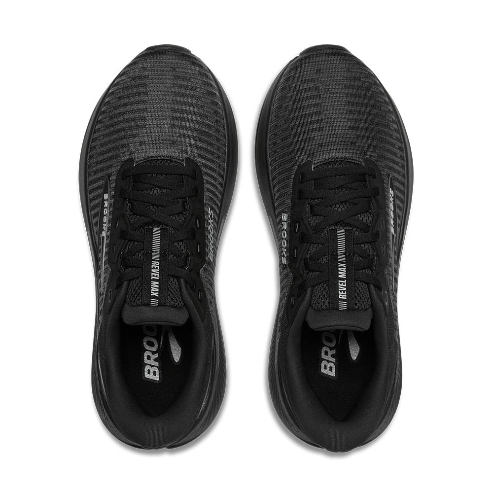 BROOKS レベルMAX　ブラック［WOMEN］