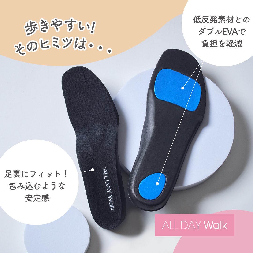 ALL DAY Walk 306　ブラックチェック