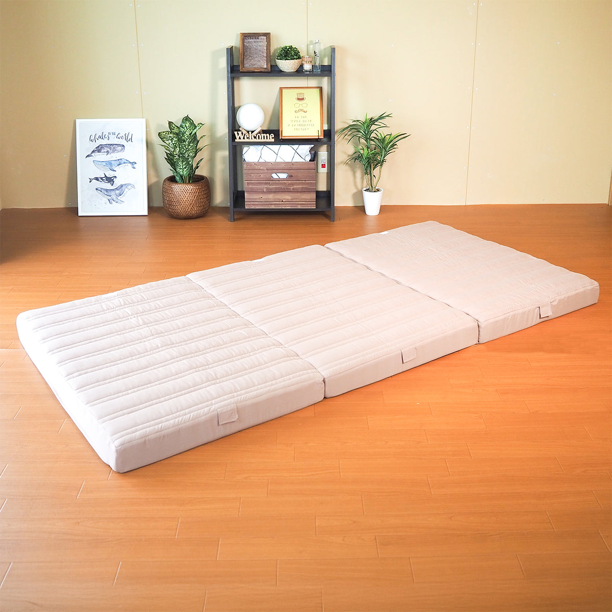 [AK-T8QFML-S] 家族で眠れるつなげて使えるマットレス シングル