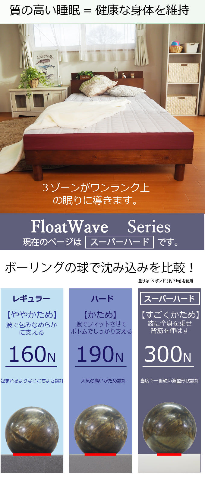 [AK-331 D] Float Wave スーパーハード ダブル