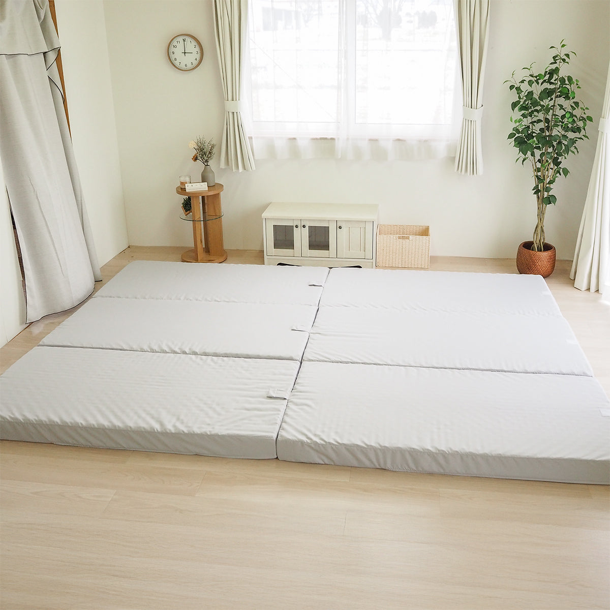 ＼ New! ／ [AK-T10-FML] 家族で眠れる つなげて使えるいっしょ寝マットレス