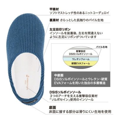 ソルボルームシューズ H02　モカピンク